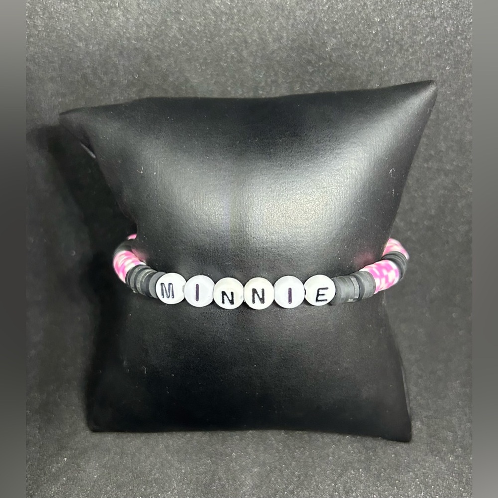 Minnie (Mickey Mouse Clubhouse) Heishi Bracelet